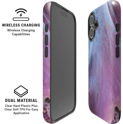 Space Marble iPhone 16 Plus Magsafe Impact Case